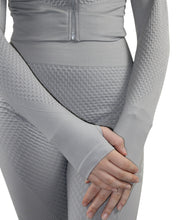 Load image into Gallery viewer, 2 Piece Waffle Inspired Activewear Running Sculpted Tracksuit