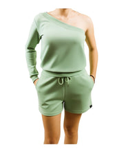 Load image into Gallery viewer, 2 Piece Half Shoulder Jersey Set, GUA