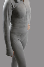 Load image into Gallery viewer, 2 Piece Waffle Inspired Activewear Running Sculpted Tracksuit