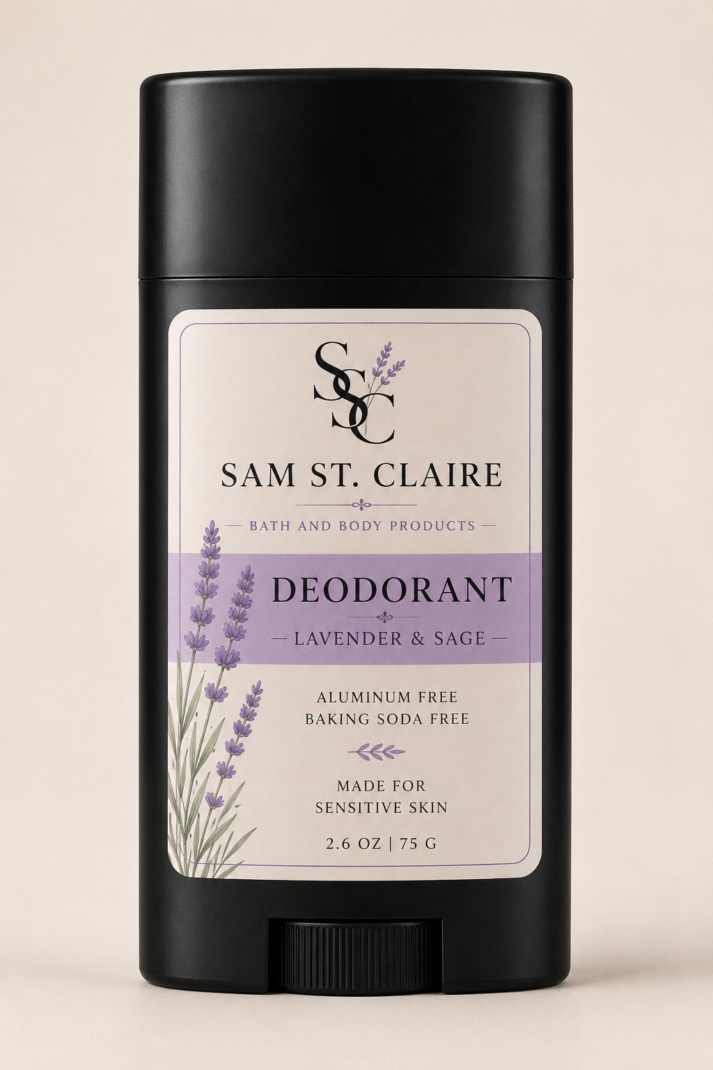 Lavender and Sage Deodorant