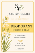 Freesia & Pear Deodorant