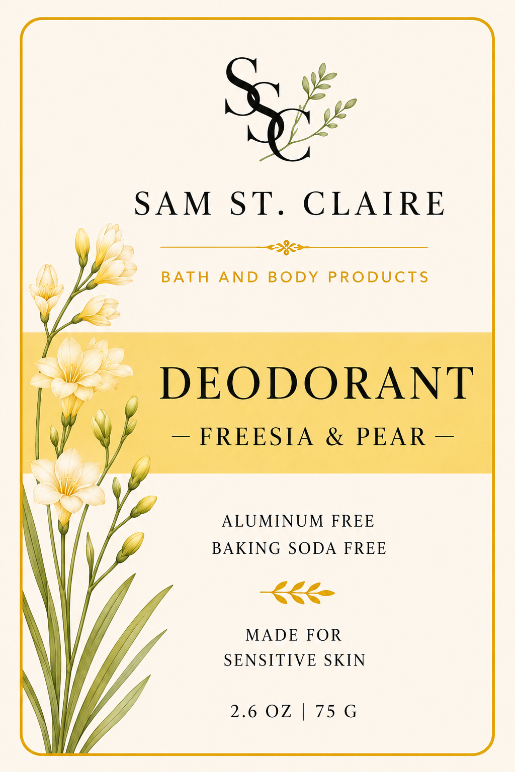 Freesia & Pear Deodorant