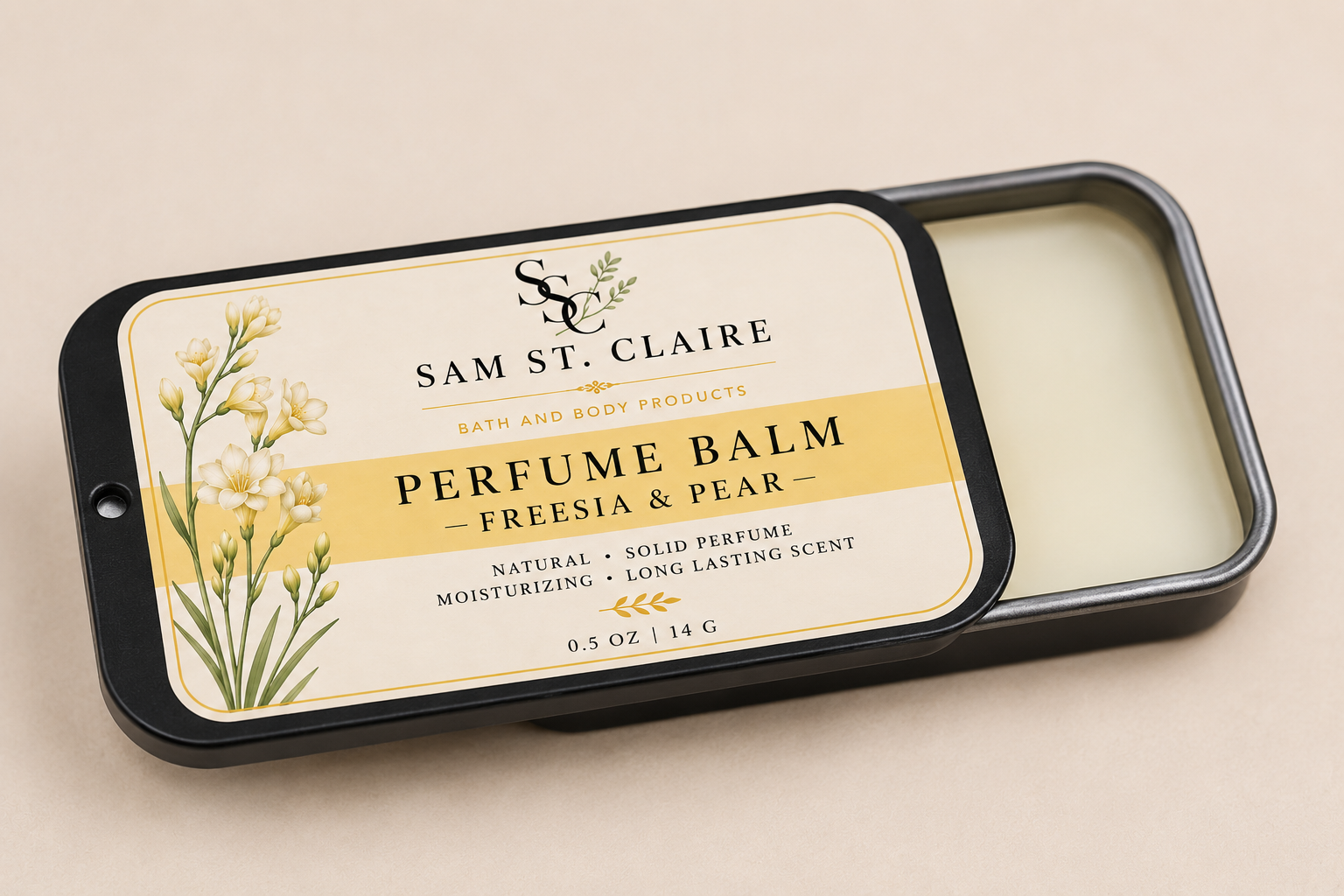 Freesia & Pear Perfume Balm