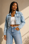 Crop Jean Jacket
