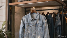 Load and play video in Gallery viewer, Crop Jean Jacket
